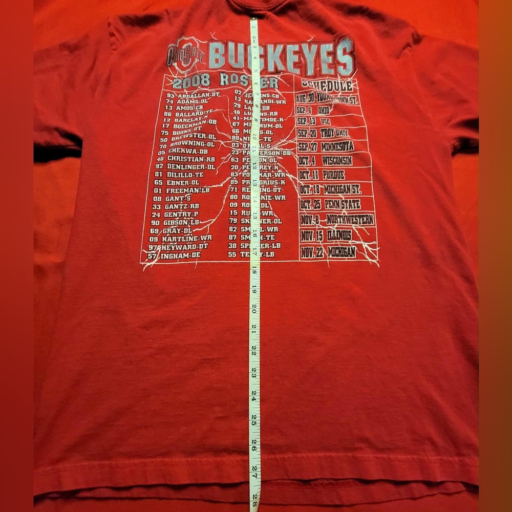 2008 Ohio State Buckeyes Football Roster - Picture 7 of 7